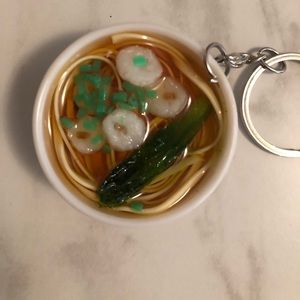 Mini SOUP keychains with little shrimp